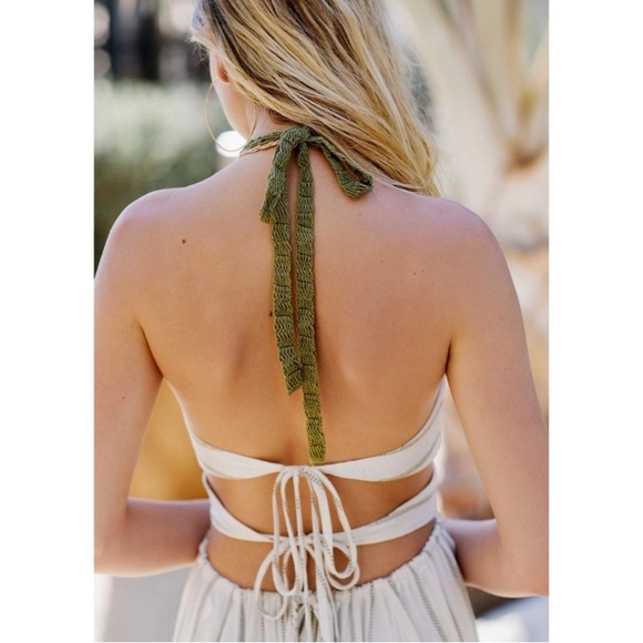 Free People Athena Goddess Gown Size Medium - Picture 5 of 13